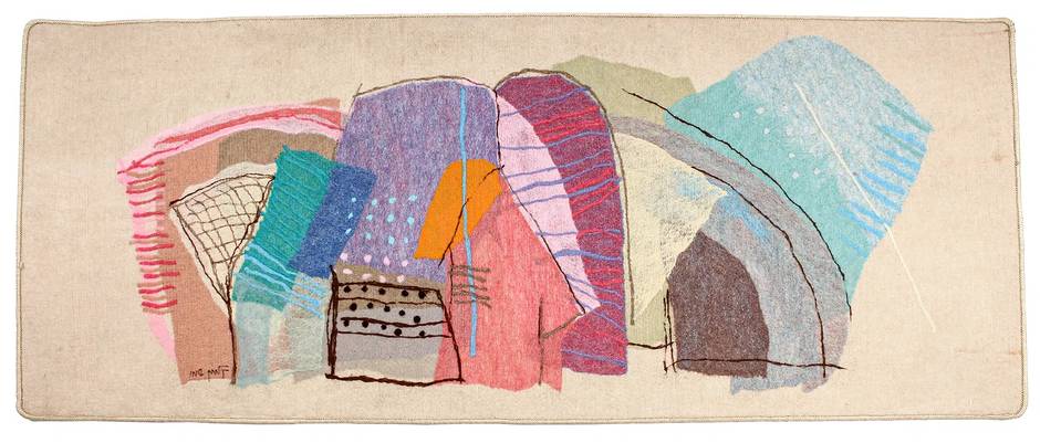 Abstract Tapestry Soft Painting 0408