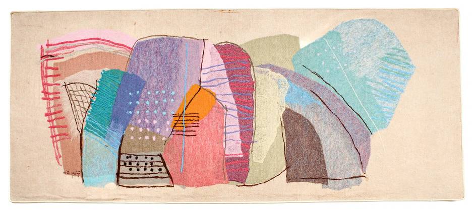 Abstract Tapestry Soft Painting 0406