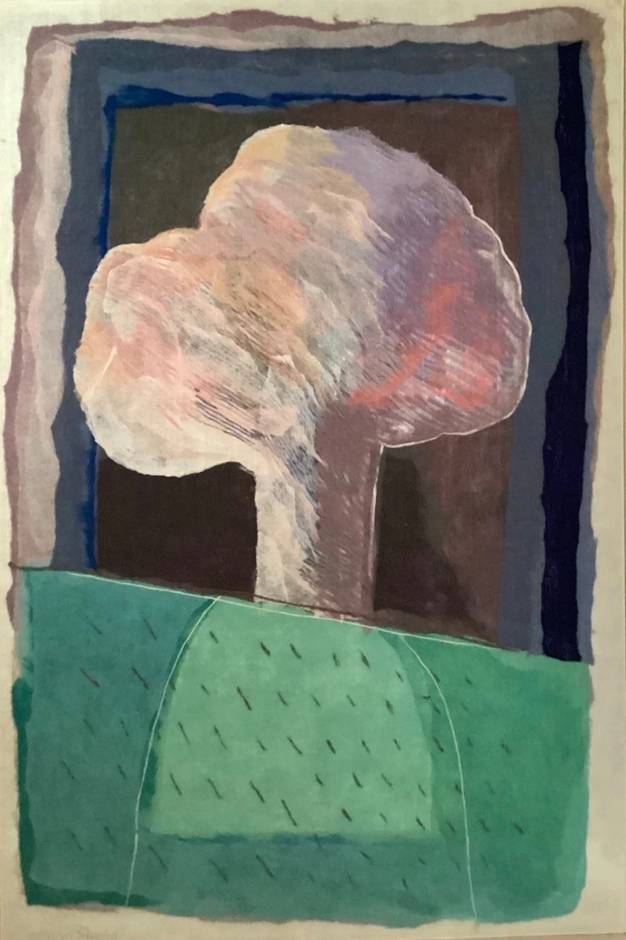 Abstract Tapestry Soft Painting Gideon's Tomb
