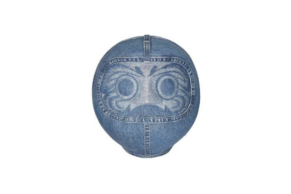 Denim Daruma - Standard 8 Light Blue