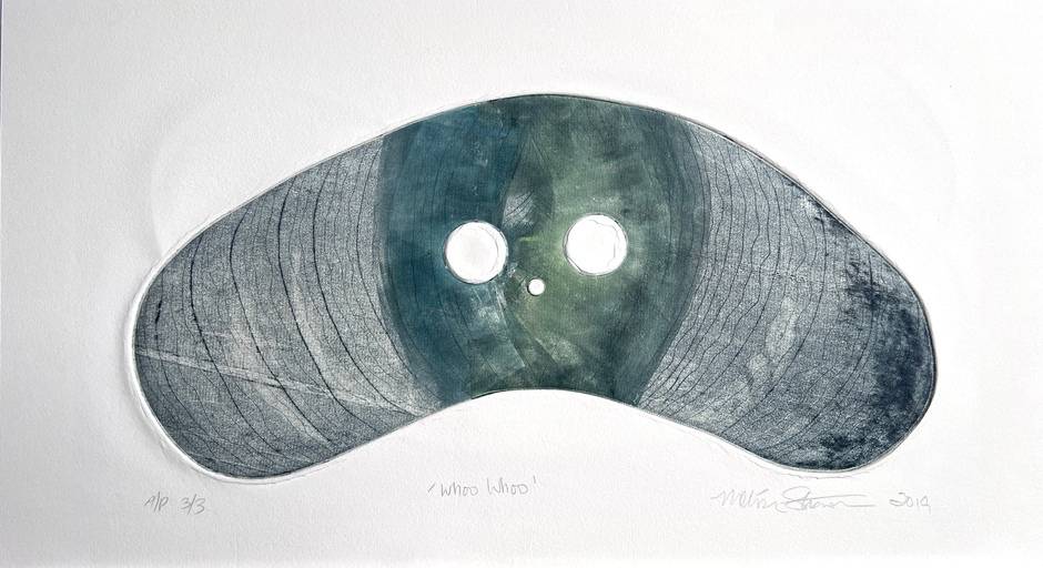 B-2234 Gong Intaglio Whoo Whoo Artist's Proof