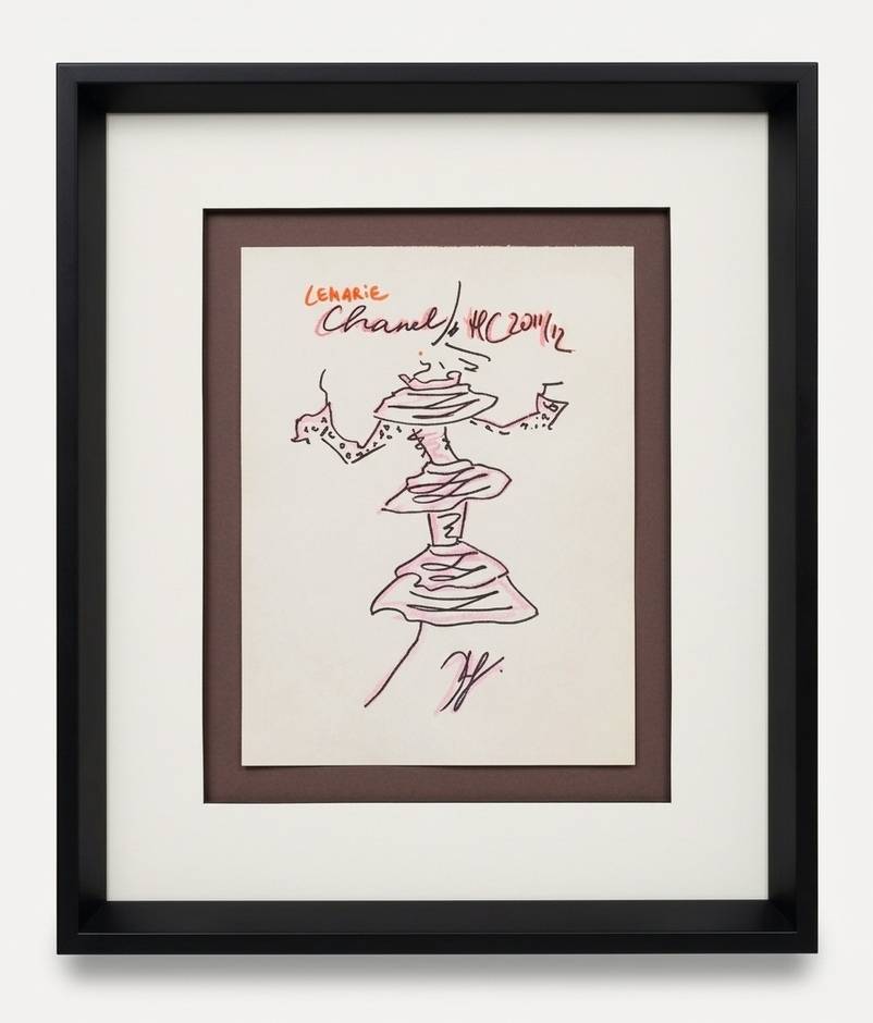 Karl Lagerfeld - Chanel Fashion Illustration 2011/12
