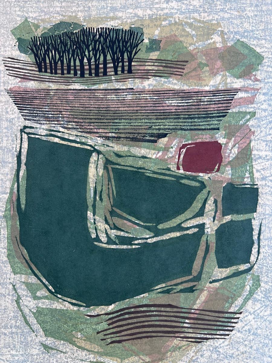 Spring Field A (春の野 A), 1971, image 5