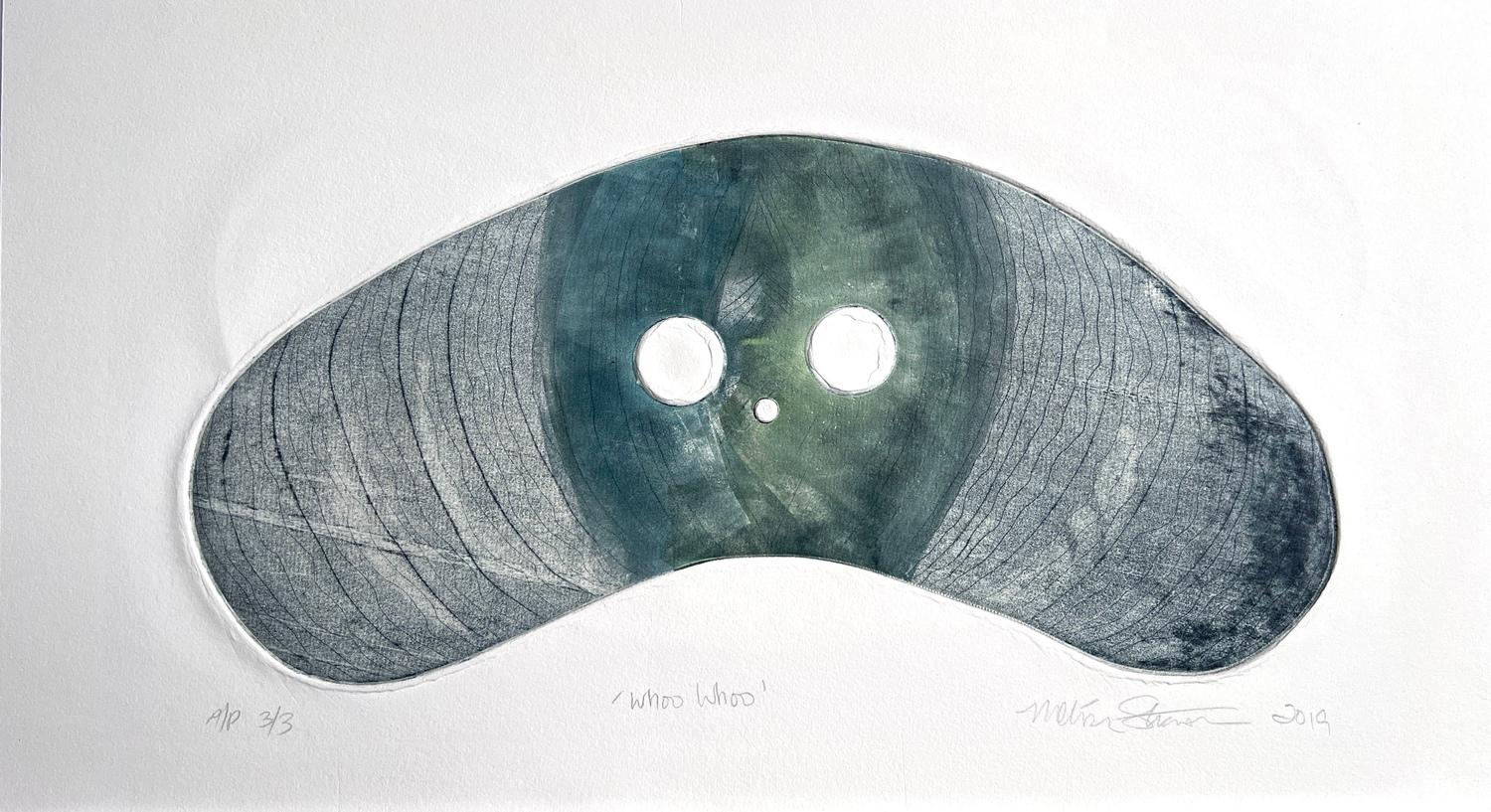 B-2234 Gong Intaglio Whoo Whoo Artist's Proof, 2019