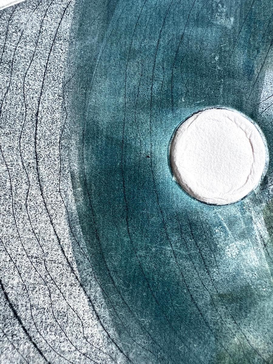 B-2234 Gong Intaglio Whoo Whoo Artist's Proof, 2019, image 2