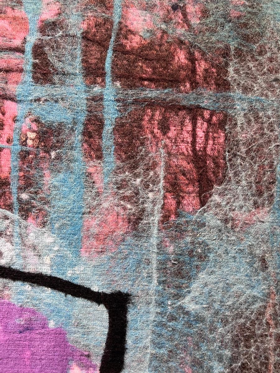 Abstract Tapestry Soft Painting Manuscript #4, image 4
