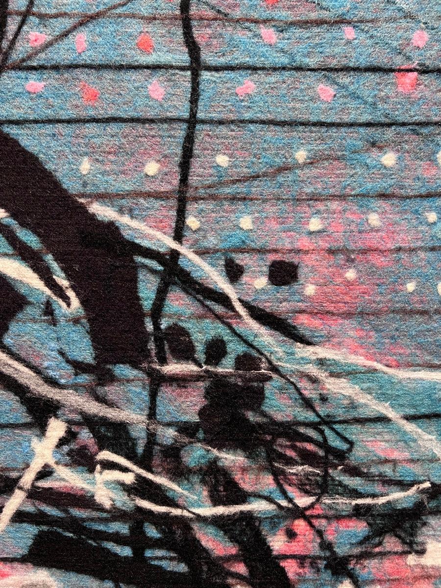Abstract Tapestry Soft Painting Manuscript #4, image 3