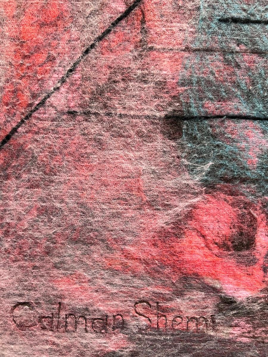 Abstract Tapestry Soft Painting Manuscript #4, image 2