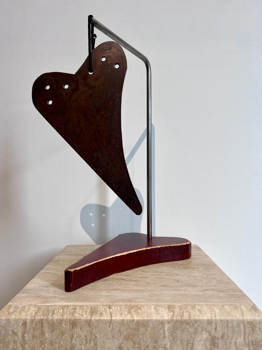 VB-MS 118 diptych Heart Gong with Intaglio Artist's Proof, 2025, image 4